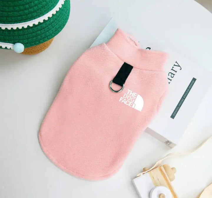 The Dog Face Fleece Vest - Small