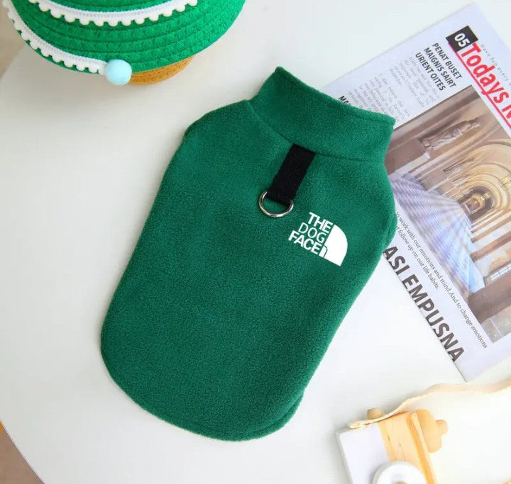 The Dog Face Fleece Vest - Small