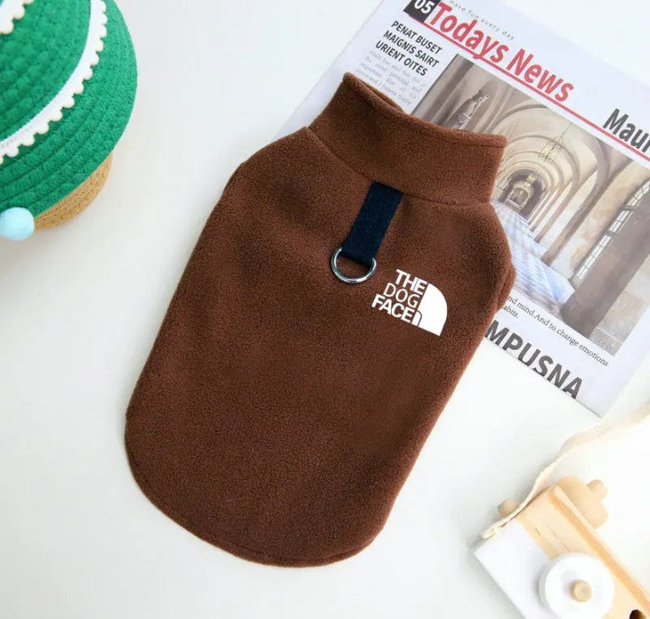The Dog Face Fleece Vest - Small
