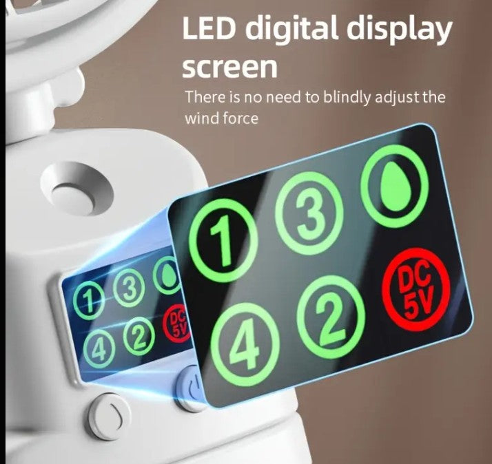 Pet Cooling Humidifier Fan