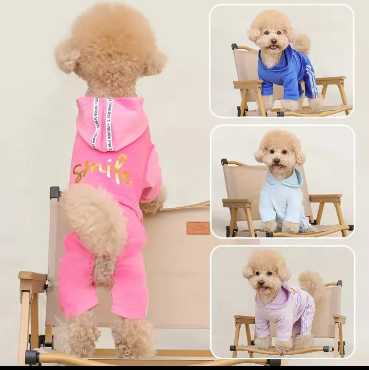 Soft Dog Tracksuit - Flexible & Comfortable