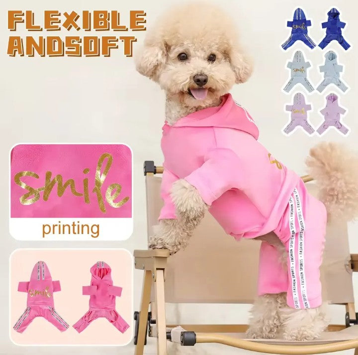 Soft Dog Tracksuit - Flexible & Comfortable