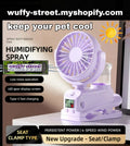 Pet Cooling Humidifier Fan