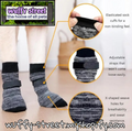 Anti-Slip Dog Socks with Adjustable Straps
