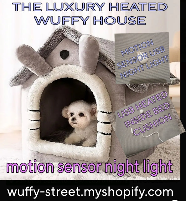 The Luxury Heated Wuffy doggy House
