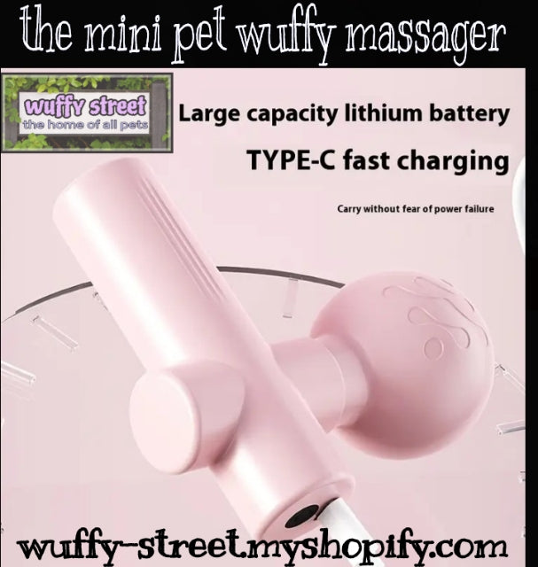 The Mini Pet Wuffy Massager